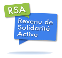French RSA initals in colored bubbles