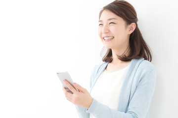 スマートフォン・女性