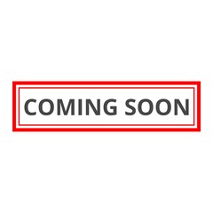Coming Soon Sign - illustration 