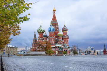 Храм Василия Блаженного на Красной Площади в Москве.