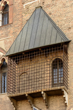 cage for  sentenced at Ducale Palace, Mantua, Italy