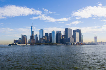 Naklejka premium Financial District