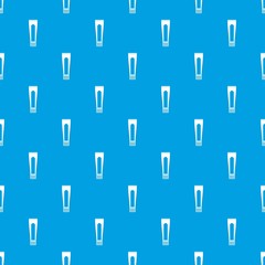 Toothpaste tube pattern seamless blue