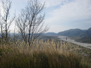 Tagliamento visto dall'alto, vicino Gemona