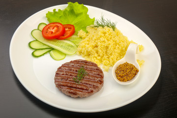Beef cutlet