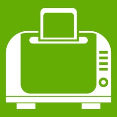 Toaster icon green