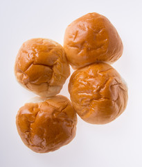 buns or butter buns on the background.