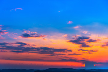 Dramatic clouds