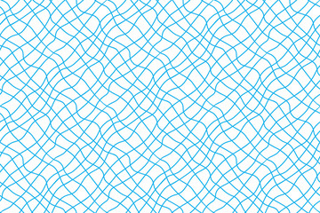 Blue seine seamless pattern