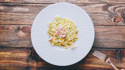 Pasta On Table