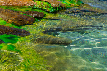 Coastline in Lefkada island