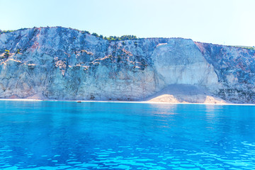 Coastline in Lefkada island
