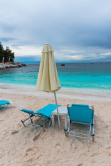 Aegean Sea in Thassos island