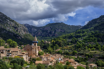 Fototapeta na wymiar City of Valldemossa, Mallorca. Spain