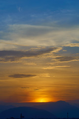 Obraz premium Sunset.