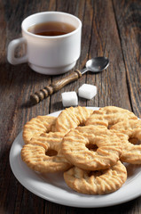 Cookies and tea