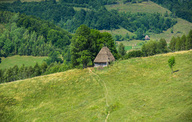 Fototapeta na wymiar Beautiful view in Apuseni Mountaims, Romania