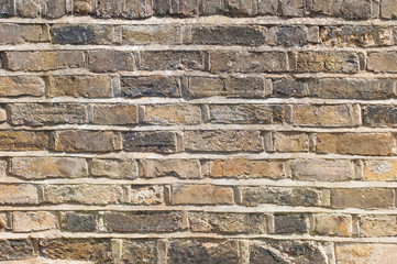 Yellow gray brickwork (background, texture)