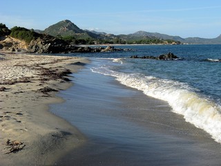 Abend an der Costa Rei