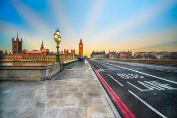 Fototapeta na wymiar The Big Ben, London, UK