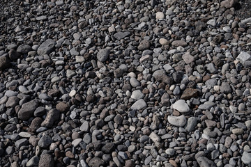 black sand on Tenerife beach