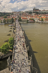 Most Karola w Pradze - obrazy, fototapety, plakaty