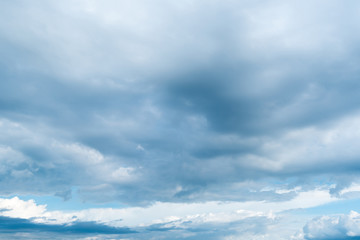 Fototapeta premium dark storm clouds with background,Dark clouds before a thunder-storm.