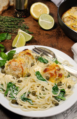 Spaghetti with meatballs