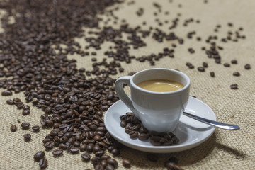 Fototapeta premium Coffee to go, Kaffee,