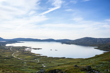 Beautiful lake views in Norway