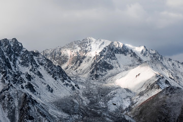 snow,  mountain,  landscape,  winter,  sunrise,  land,  beauty,  nature,  forest,  sky,  north,  side,  tibet,  everest,  came,  autumn,  mountains,  background,  sun,  clouds,  trees,  panorama,  tra