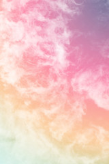 cloud background with a pastel colored gradient

