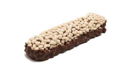 chocolate bar  isolated on white background