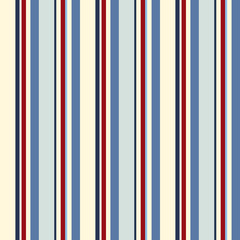 usa color style red and blue striped background on the cover and fabric