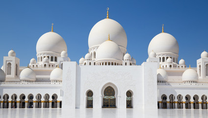 Naklejka premium Sheikh Zayed mosque