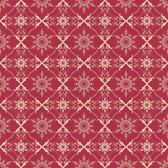 Gift wrapping, seamless pattern, Christmas background