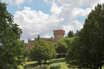 Fototapeta na wymiar Volterra Castle - Tuscany - Italy