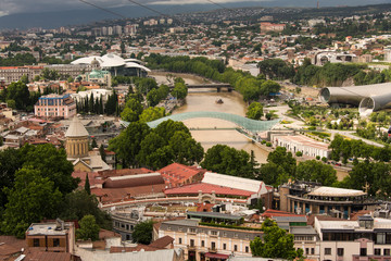 Georgia, city Tbilisi, general view