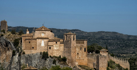 Fototapeta na wymiar Citadelle d'Alquézar, Aragon, Espagne