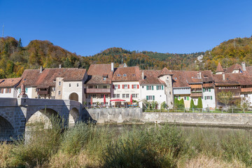 Pont sur le Doubs à St Ursanne