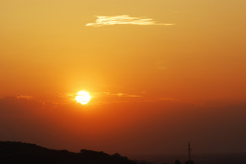 Sunset sky 