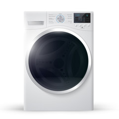 Vector relistic  illustration of washer