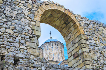Medieval Manasija Monastery, Serbia