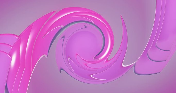 abstract rotating random object shape background