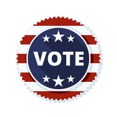 USA Vote button