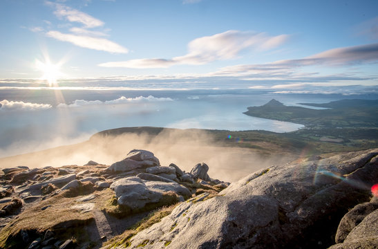 Looking down on Brodick, Arran