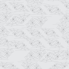 Seamless background with a cobweb