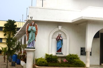Cathédrale Saint-Joseph (Chengalpattu- Tamil Nadu) - obrazy, fototapety, plakaty