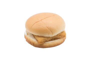 Hamburge isolate on white background
