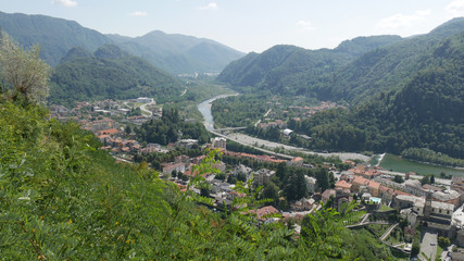 Panorama di Varallo Sesia